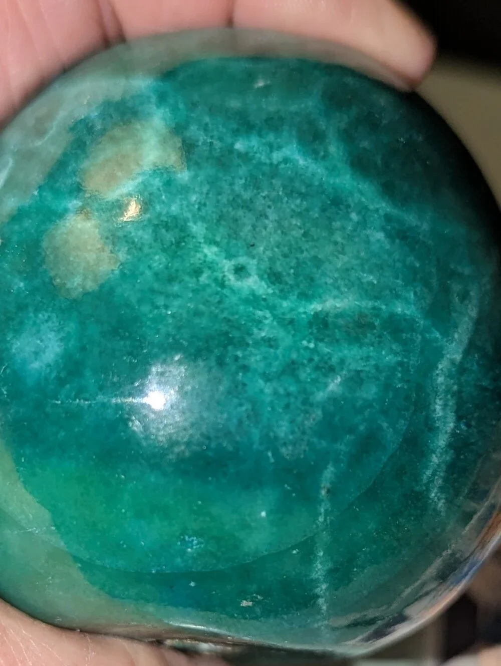 Untested. Possible Amazonite ?  15.1 Gms